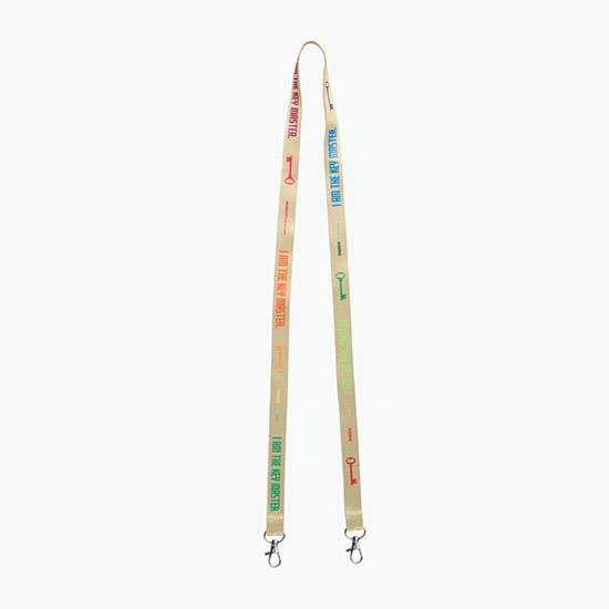 Plan Ahead & Save 5/8 Double-End Economy Poly-Dye Full-Color Lanyard w/Double Lobster Claw