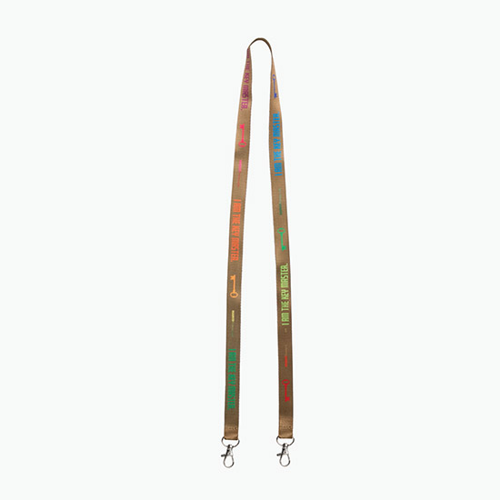 Plan Ahead & Save 5/8 Double-End Economy Poly-Dye Full-Color Lanyard w/Double Lobster Claw
