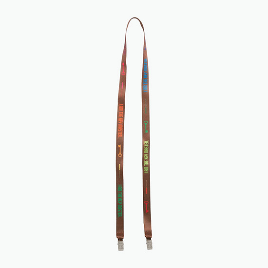 Plan Ahead & Save 5/8 Double-End Economy Poly-Dye Full-Color Lanyard w/Double Non-Swivel Bulldog Clip