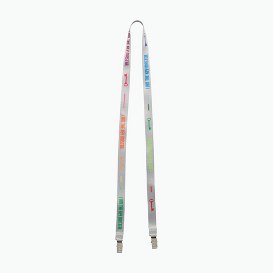 Plan Ahead & Save 5/8 Double-End Economy Poly-Dye Full-Color Lanyard w/Double Non-Swivel Bulldog Clip
