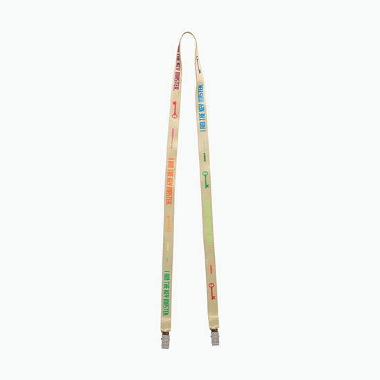 Plan Ahead & Save 5/8 Double-End Economy Poly-Dye Full-Color Lanyard w/Double Non-Swivel Bulldog Clip
