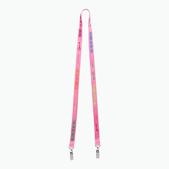 Plan Ahead & Save 5/8 Double-End Economy Poly-Dye Full-Color Lanyard w/Double Swivel Bulldog Clip