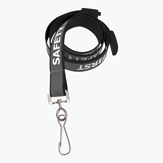 5/8 Safety First Reflective Lanyards