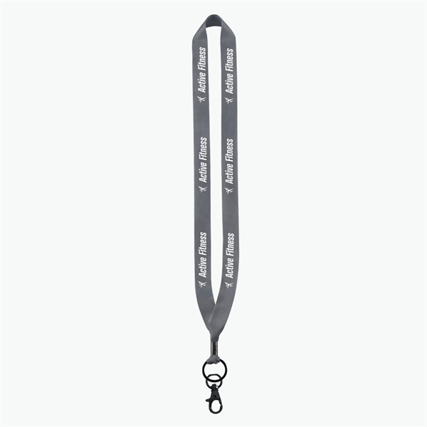 3/4 Perfect Pick Polyester Lanyard  - Lobster Claw