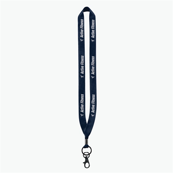 3/4 Perfect Pick Polyester Lanyard  - Lobster Claw