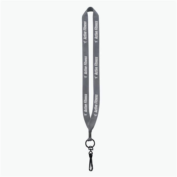 3/4 Perfect Pick Polyester Lanyard  - Swivel Hook - 24-Hour Production