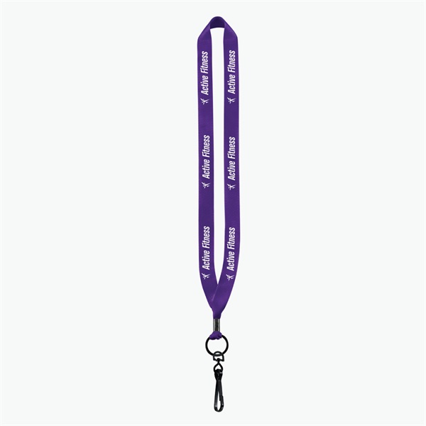 3/4 Perfect Pick Polyester Lanyard  - Swivel Hook