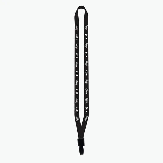 1/2 Cornerstone Polyester Lanyard - No-Flip Plastic Hook