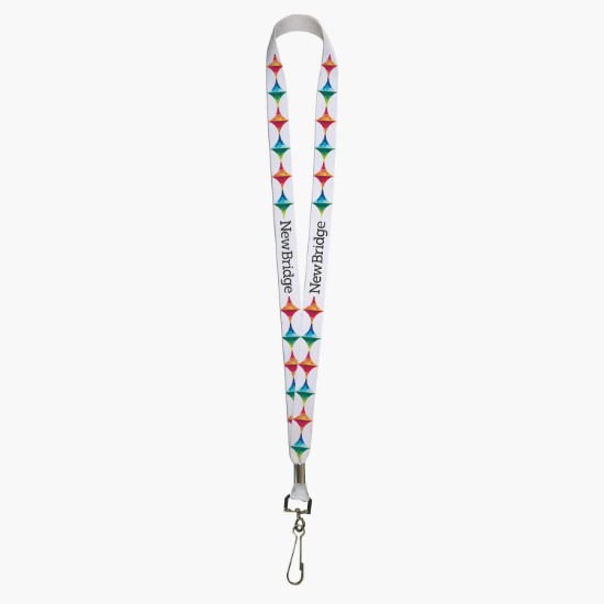 3/4 Heritage Full Color Dye Sublimated Lanyard with Snap Hook