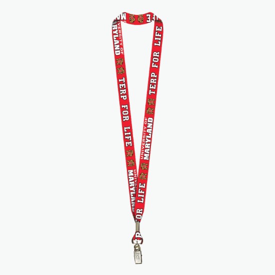 1 Heritage Full Color Dye Sublimated Lanyard with Bulldog Clip