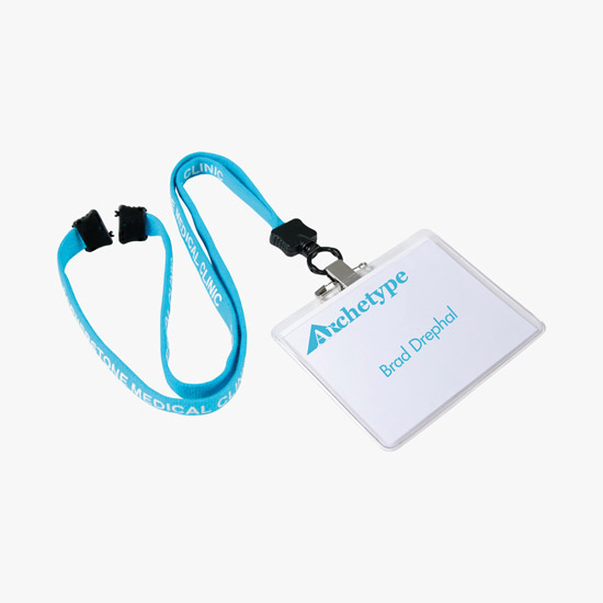 1/2 Breakaway Cotton Lanyard with Standard O-Ring