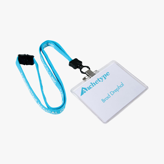 1/2 Breakaway Cotton Lanyard with Standard O-Ring