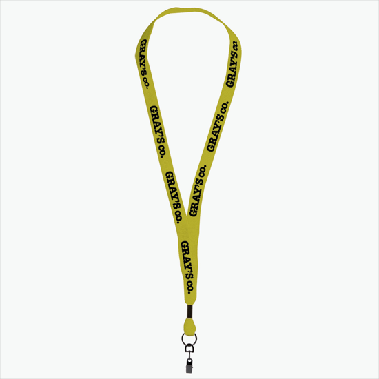 MARCO 5/8 Economy Polyester Lanyard - Swivel Bulldog Clip