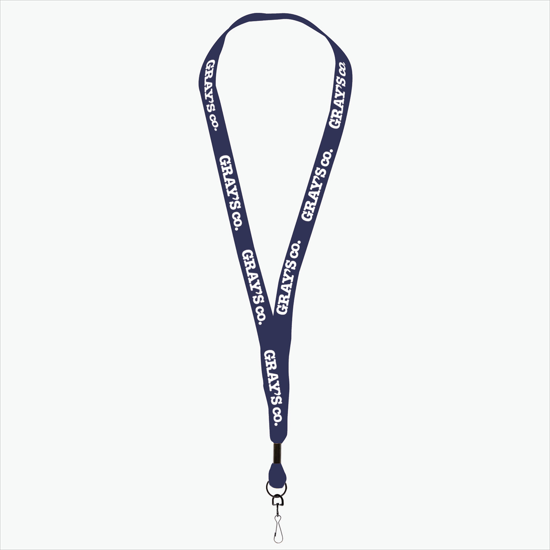 MARCO 5/8 Economy Polyester Lanyard - Swivel Snap Hook
