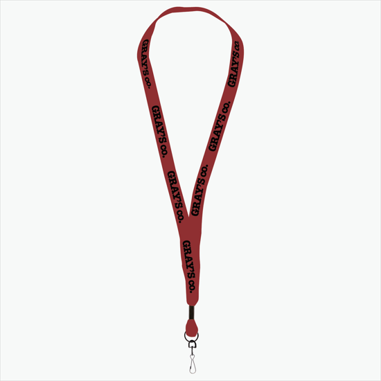 MARCO 5/8 Economy Polyester Lanyard - Swivel Snap Hook