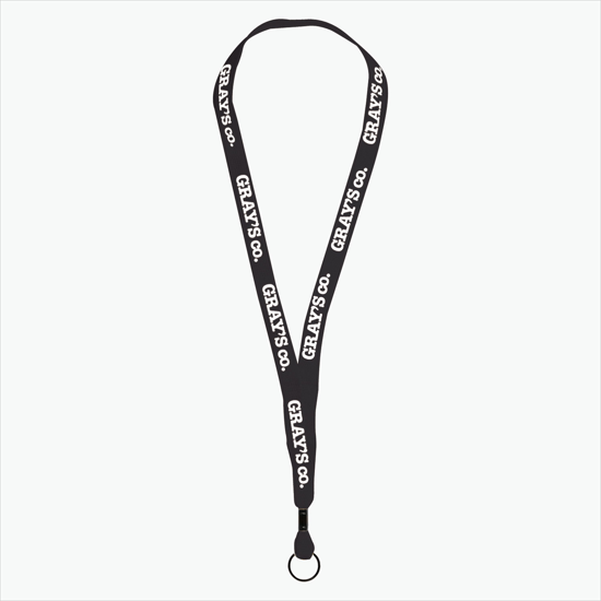 MARCO 5/8 Economy Polyester Lanyard - Split Ring