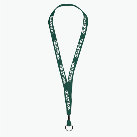 MARCO 5/8 Economy Polyester Lanyard - Split Ring