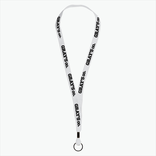 MARCO 5/8 Economy Polyester Lanyard - Split Ring