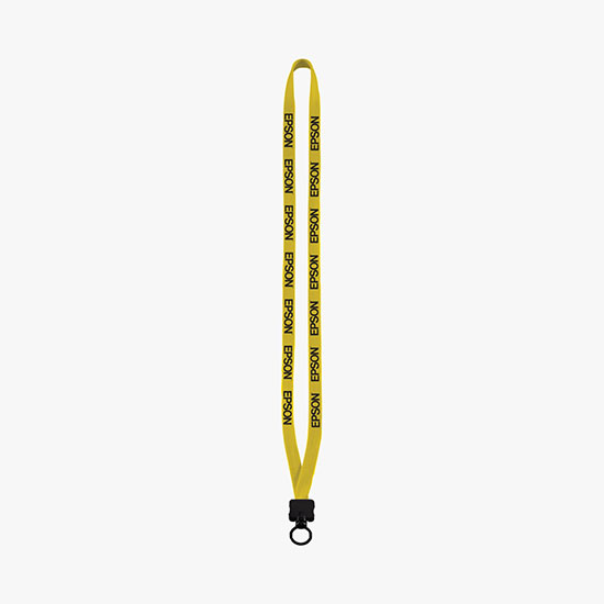 1/2 Soft Knitted Cotton Lanyard w/O-Ring