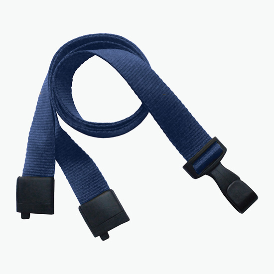 5/8 Recycled PET Blank Lanyard with Breakaway