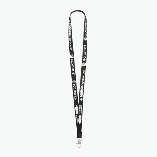 Plan Ahead & Save 5/8 Recycled PET Lanyard with Lobster Clip