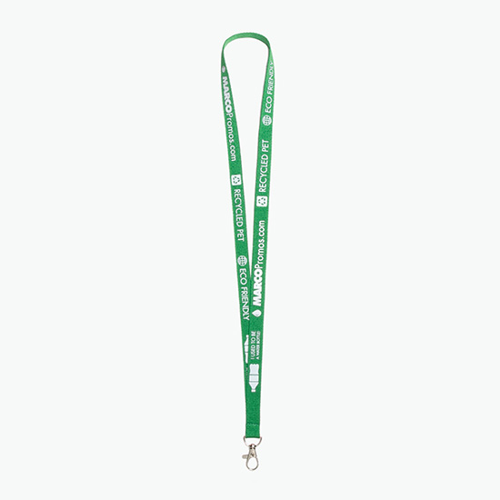 Plan Ahead & Save 5/8 Recycled PET Lanyard with Lobster Clip