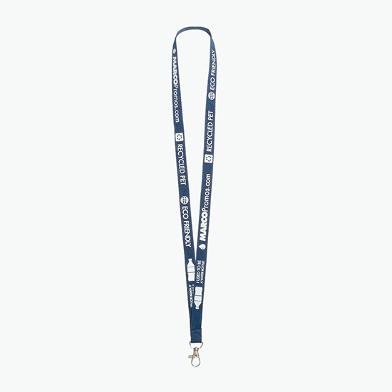 Plan Ahead & Save 5/8 Recycled PET Lanyard with Lobster Clip