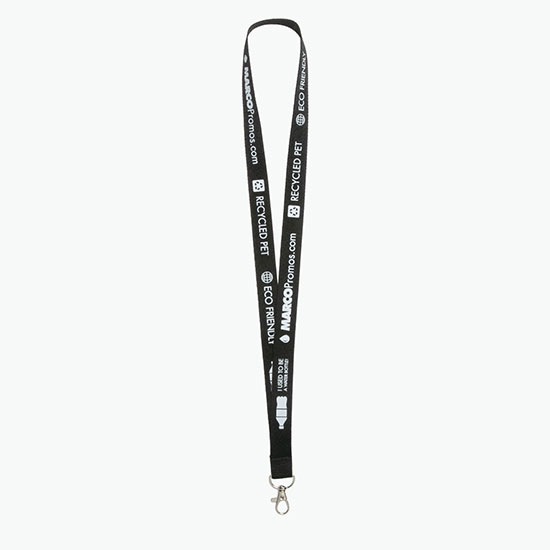 Plan Ahead & Save 3/4 Recycled PET Lanyard with Lobster Clip