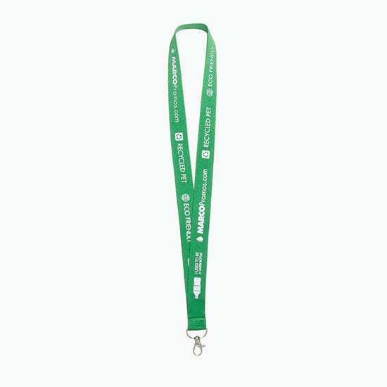 Plan Ahead & Save 1 Recycled PET Lanyard with Lobster Clip
