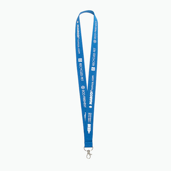 Plan Ahead & Save 1 Recycled PET Lanyard with Lobster Clip