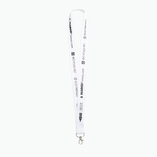 Plan Ahead & Save 1 Recycled PET Lanyard with Lobster Clip