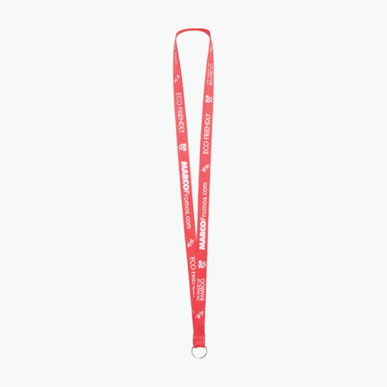 Plan Ahead & Save 5/8 Bamboo Lanyard with Split Key Ring