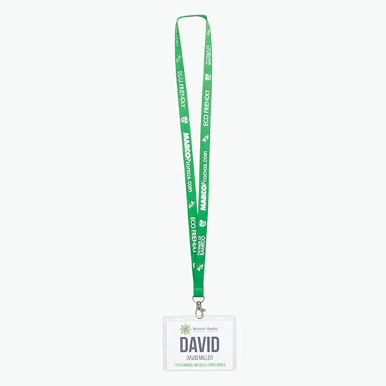 Plan Ahead & Save 5/8 Bamboo Lanyard with Lobster Clip