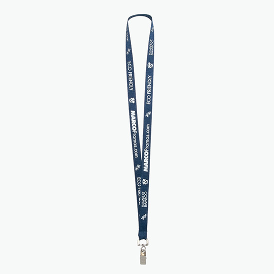 Plan Ahead & Save 5/8 Bamboo Lanyard with Swivel Bulldog Clip