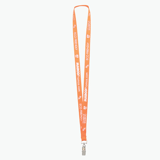 Plan Ahead & Save 5/8 Bamboo Lanyard with Swivel Bulldog Clip