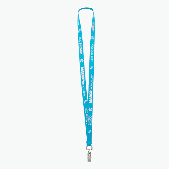 Plan Ahead & Save 5/8 Bamboo Lanyard with Swivel Bulldog Clip