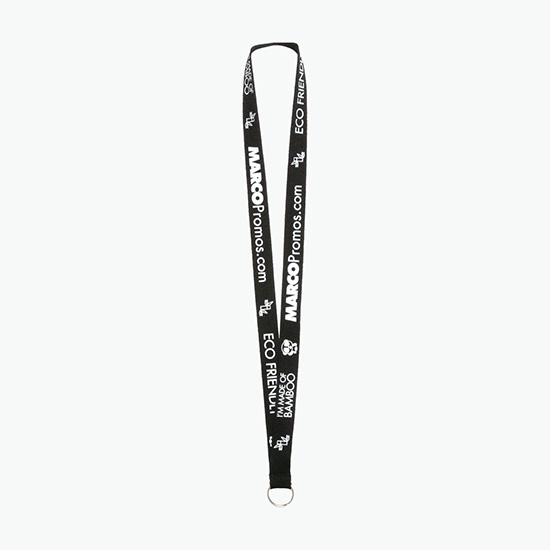 Plan Ahead & Save 3/4 Bamboo Lanyard with Split Key Ring