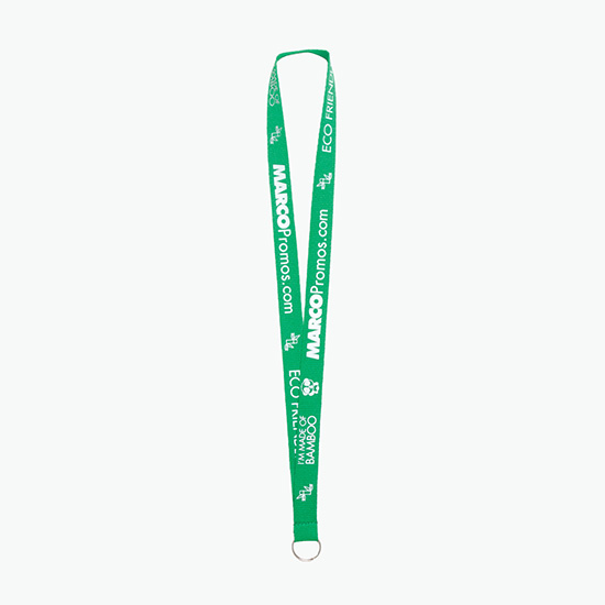 Plan Ahead & Save 3/4 Bamboo Lanyard with Split Key Ring