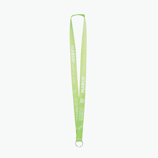 Plan Ahead & Save 3/4 Bamboo Lanyard with Split Key Ring