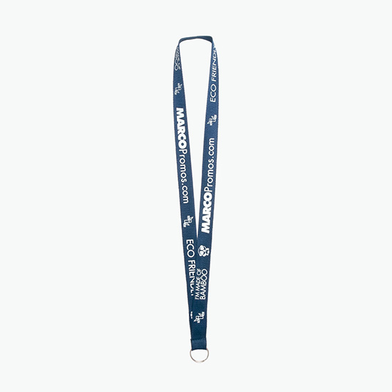 Plan Ahead & Save 3/4 Bamboo Lanyard with Split Key Ring