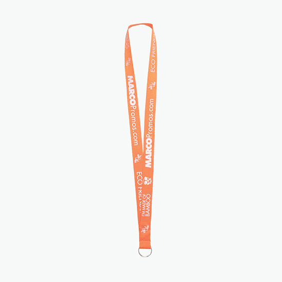 Plan Ahead & Save 3/4 Bamboo Lanyard with Split Key Ring