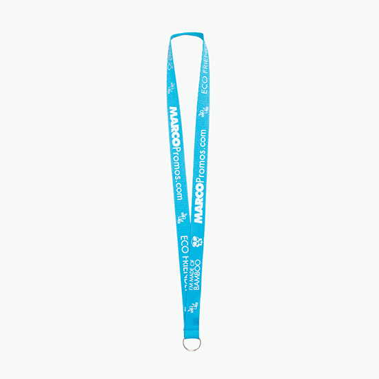 Plan Ahead & Save 3/4 Bamboo Lanyard with Split Key Ring