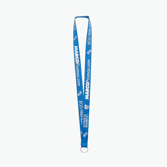 Plan Ahead & Save 3/4 Bamboo Lanyard with Split Key Ring