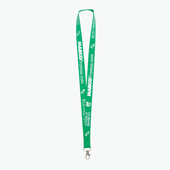 Plan Ahead & Save 3/4 Bamboo Lanyard with Lobster Clip