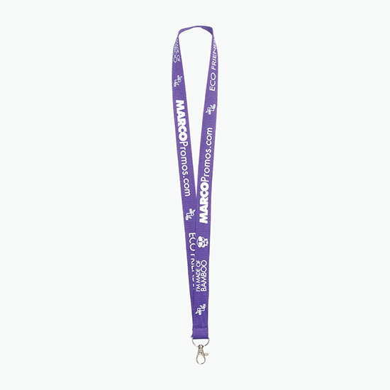 Plan Ahead & Save 3/4 Bamboo Lanyard with Lobster Clip