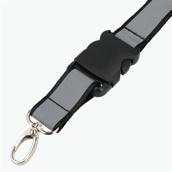 1 Recycled Reflective Lanyard