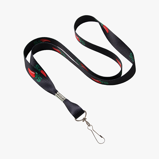 5/8 Full Color Poly Ribbon Lanyard - Swivel Snap Hook