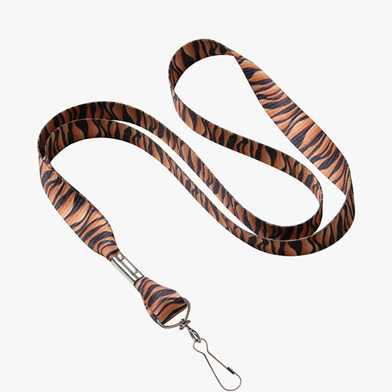 5/8 Full Color Poly Ribbon Lanyard - Swivel Snap Hook