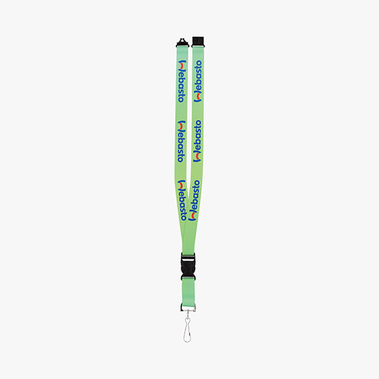 Plan Ahead & Save 3/4 Full Color Lanyard with Buckle Release - Metal J-Hook