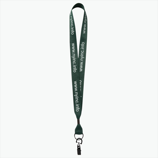 MARCO 1 Economy Polyester Lanyard - Swivel Bulldog Clip